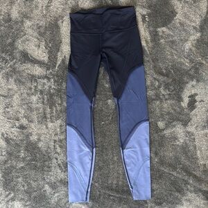 Lululemon Athletica Black and Blue Leggings